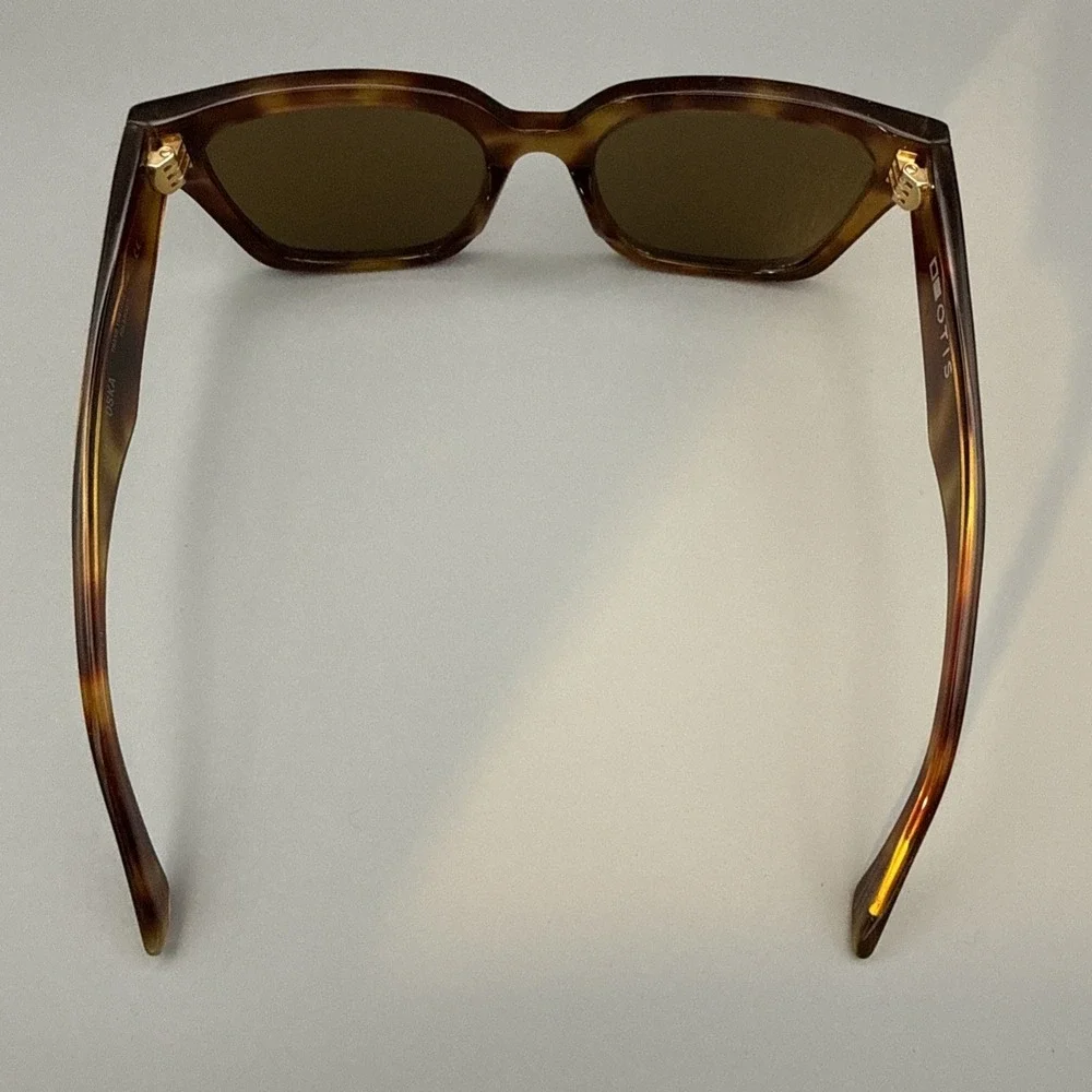 Otis OSKA Sunglasses|Trans Tortoise Haze- Brown Polarized Mineral Glass Lens HOT
